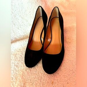a new day Black Wedges